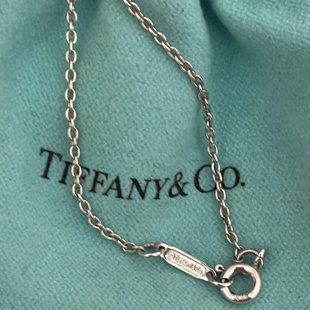 Vintage Tiffany & Co White & Yellow Daisy Sterling Silver Necklace - Picture 7 of 8